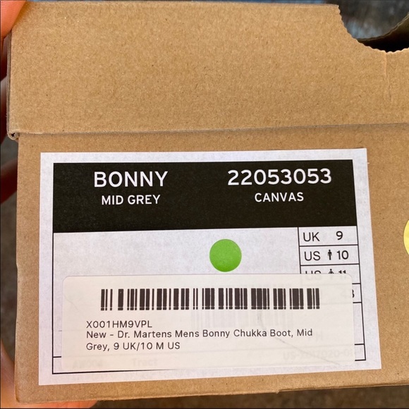 Dr. Martens Gray Bonny Canvas Chukka Boot - Picture 5 of 5